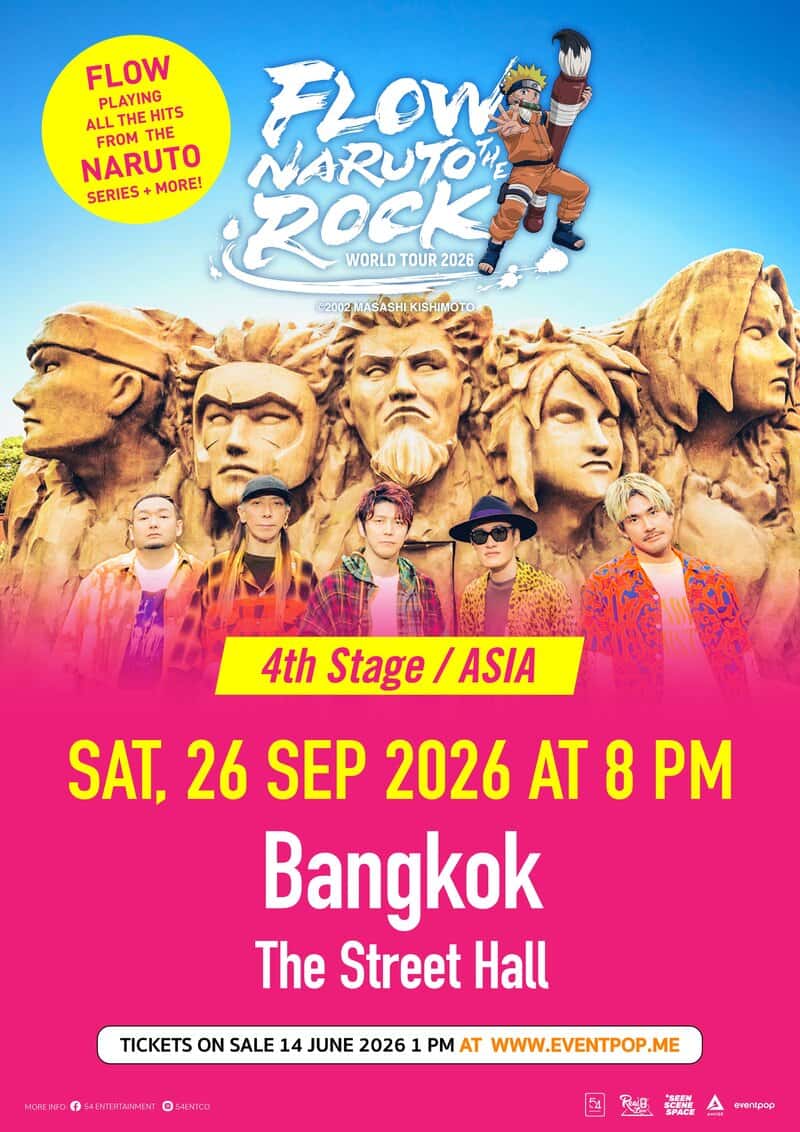 FLOW WORLD TOUR 2026 "NARUTO THE ROCK"
