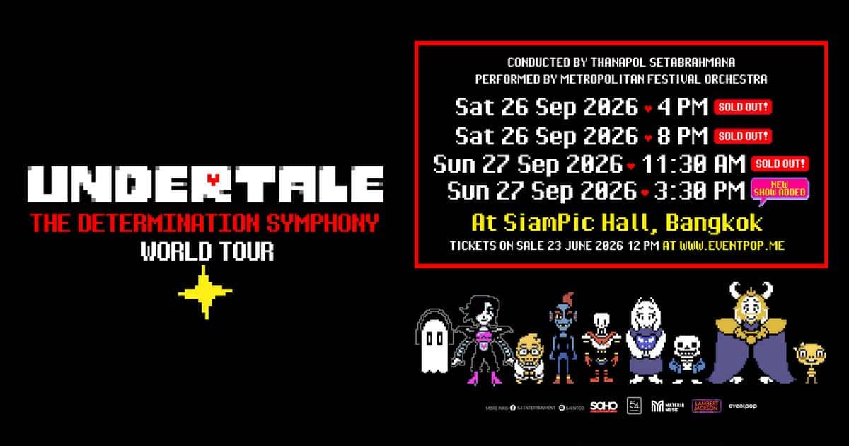 UNDERTALE The Determination Symphony World Tour