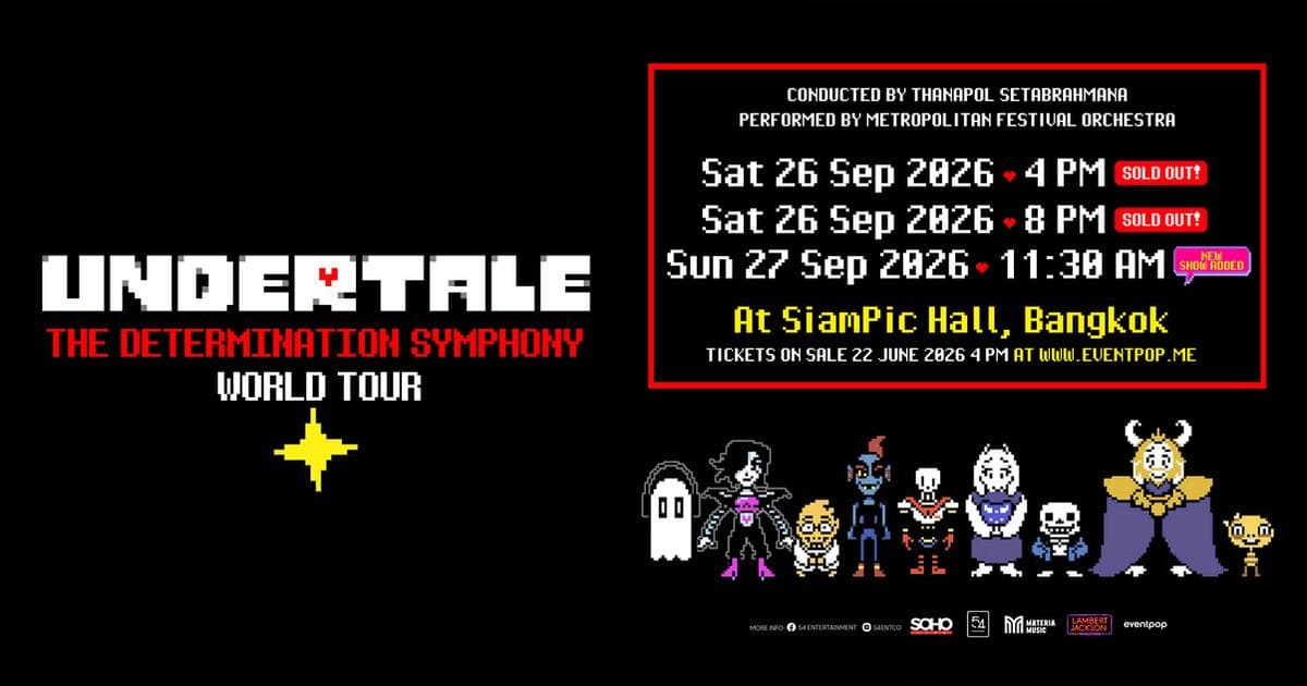 UNDERTALE The Determination Symphony World Tour